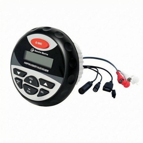 Marine stereo receiver - stereo, led