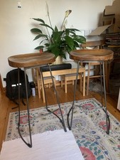 Wooden Metal Frame Bar Kitchen