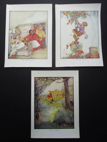 Vintage 1930 book prints - vintage,