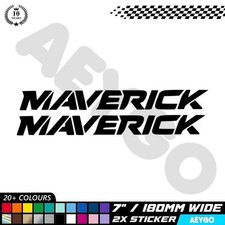 2x CAN-AM MAVERICK Vinyl Decal