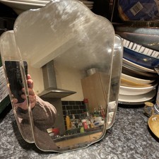 Art Deco Inspired Mirror Possibly Laura Ashley ?!! 30 Cms Tall - Can Be Hung