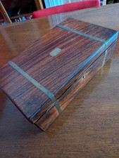 Antique Rosewood Writing Slope Box chest