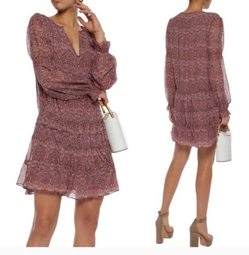 Joie snow paisley silk boho - paisley,