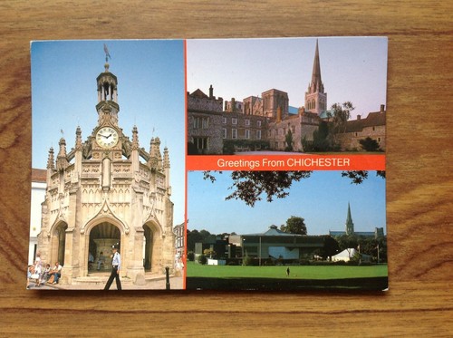 Chichester postcard free - , .