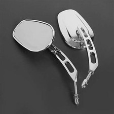 Chrome Motorcycle Mirrors For