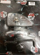 Highway Hawk Motorcycle Teardrop Straight Stem Mirror Left Hand Universal BC292