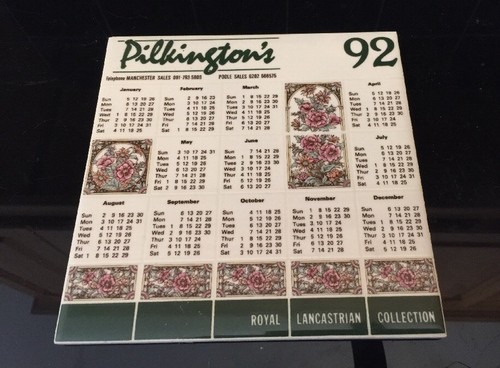 Pilkington calender tile - pilkington's,