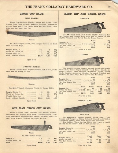 1930 paper disston acme - 1930's, ad