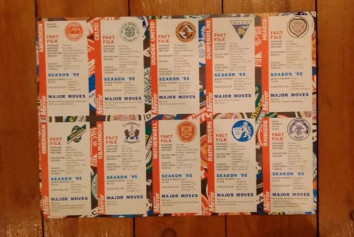 Scottish premier league - 96/97,