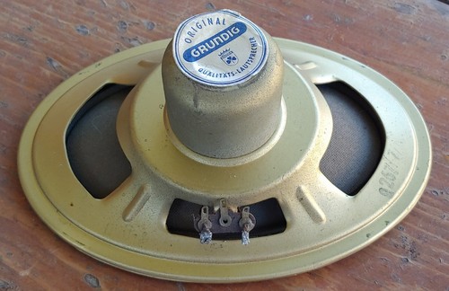 Original 1950 grundig x - original, 4"