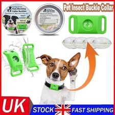Pet Insect Buckle Collar,Antimosquito Antiinsect Collar To Remove Fleas w/Refill