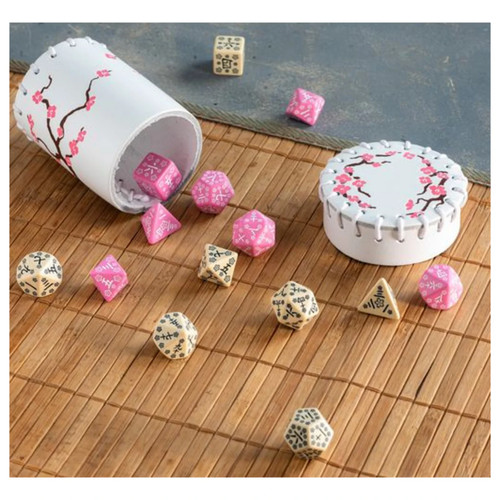Japanese Leather Dice Cup -