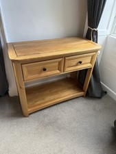 Oak Furnitureland Consul Table 