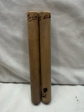 Vintage Wood Claves ~ Hand