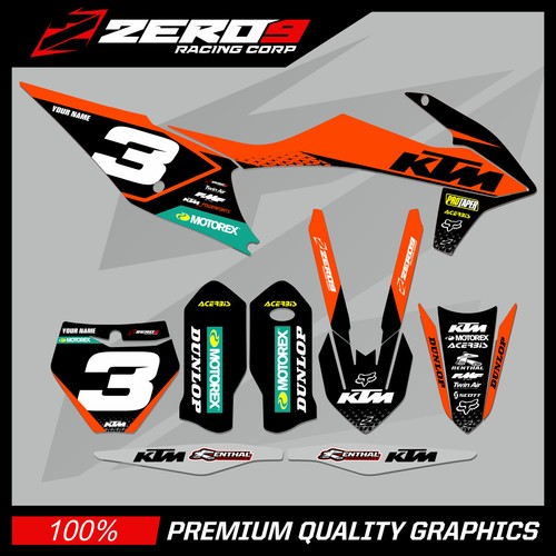 Custom graphics kit ktm - custom, mx