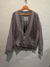 Odermark sport collection  UK XL Cardigan Jacket 80s Sportswear purple/brown