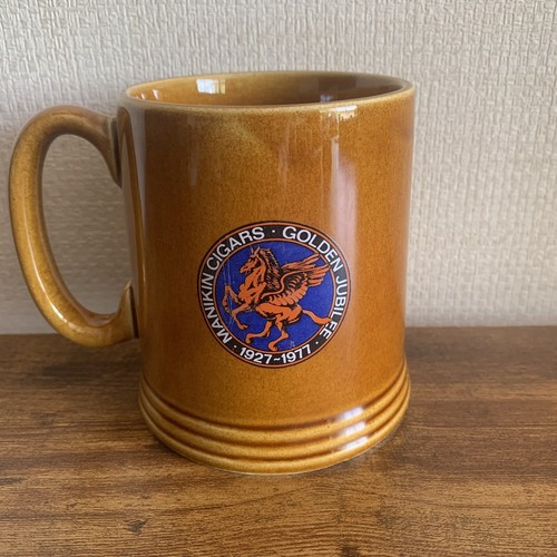 Cigars mug manikin golden - cigars,
