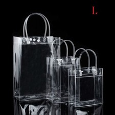 Clear Vinyl Plastic Bag Tote