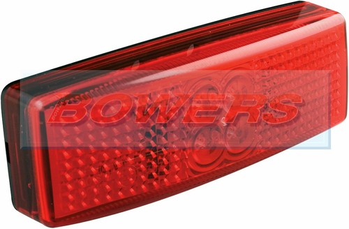 Led red rear marker light - red,