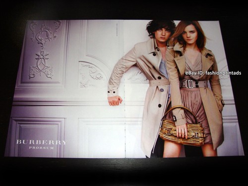 Burberry page print - burberry, 4-page