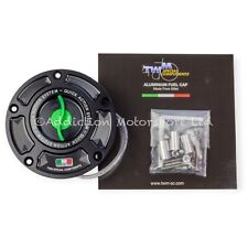 TWM Keyless Quick Release Action Green Fuel Cap for Honda CBR 650 R 2015-2025