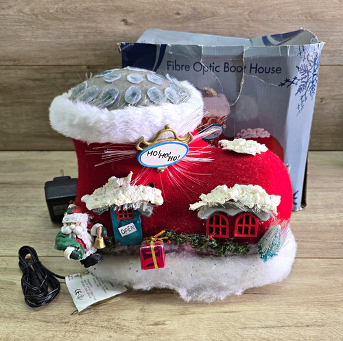 Vinatge fibre optic santa - vinatge,