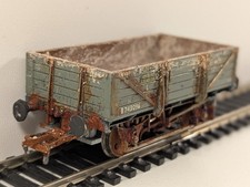 Bachmann 33-079 OO Gauge 13T China Clay Wagon – Heavy Weathered