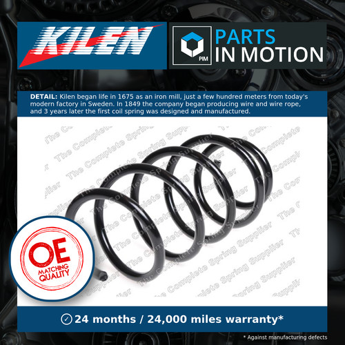 Coil spring front - coil, 23014