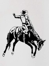 5” Rodeo Bucking Bronco