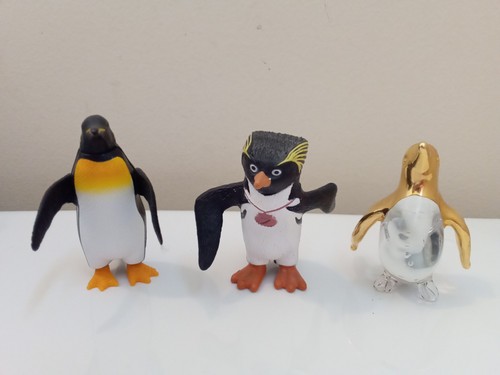 Penguin figurines mixed lot - penguin, ~