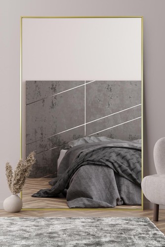 Large gold edged aluminium - large,
