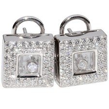 Chopard happy diamond Earring