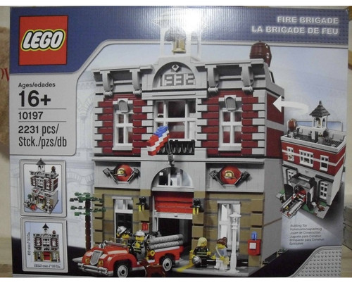 Lego 10197 fire brigade - lego,
