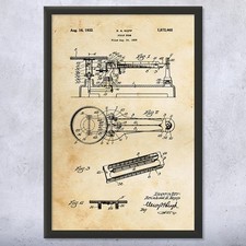 Triple Beam Scale Patent Wall