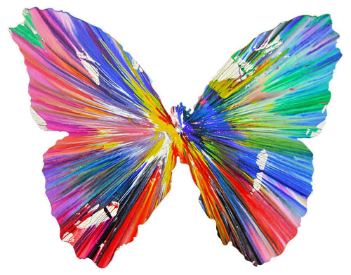 Damien hirst butterfly spin - hirst,