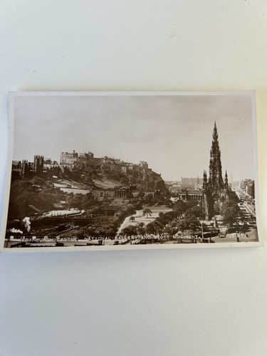 Edinburgh castle postcard - edinburgh,