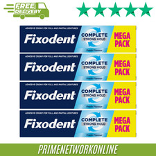 4x Fixodent Complete Fresh
