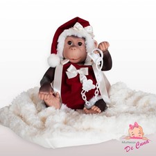 Christmas Romper Reborn Monkey