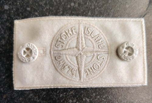Stone island white badge 2 - island,