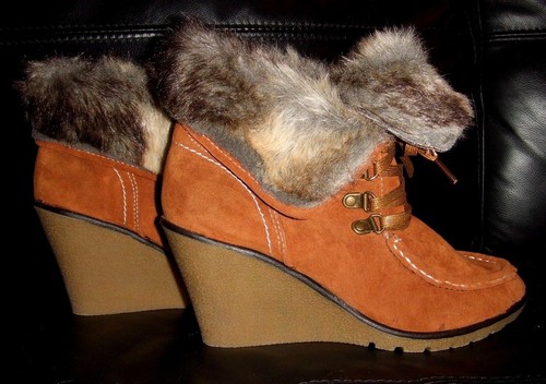 Size tan faux suede - tan,