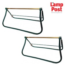 2 x Cable Reel Drum Spooler