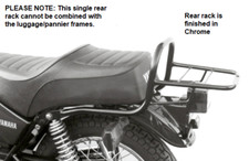 Yamaha SR125 Luggage Rack/Top Box Carrier - Chrome BY HEPCO & BECKER (1996-2001)