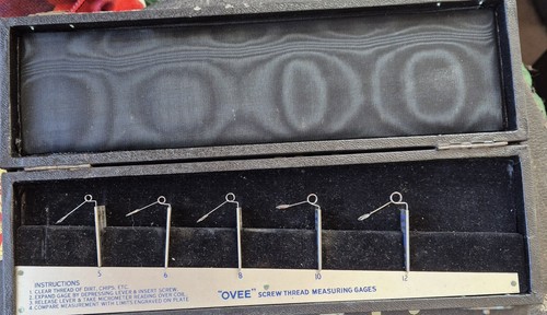 Vee screw thread - screw, measuring