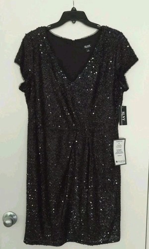 Slny black sequin size - sequin,