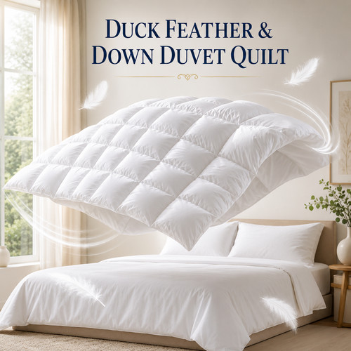 Luxury duck feather and down - feather,