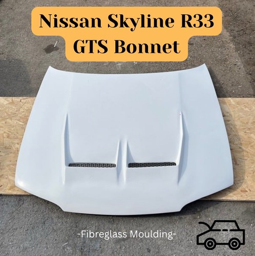Nissan skyline r33 gts bonnet - gts,
