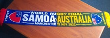 Australia V Samoa Scarf. Rugby League World Cup Final 19.11.2022. Excellent Cond