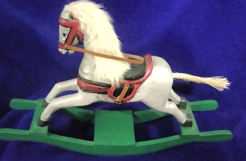 Vtg collectible wooden - vtg, rocking