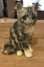 Winstanley Pottery Grey Tabby