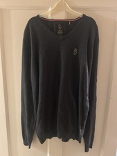 Luke Denim Cotton Jumper Size